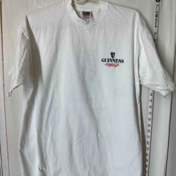 Vintage 90's Guinness Graphic T-shirt - Picture 2 of 11